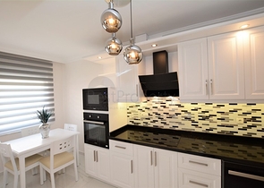 اطلالة بحر مباشرة - شقة واسعة 140 متر - تصميم 2+1 - مهموتلار / الانيا