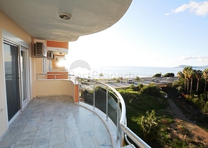 اطلالة بحر مباشرة - شقة واسعة 140 متر - تصميم 2+1 - مهموتلار / الانيا