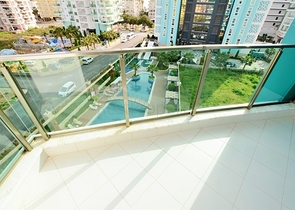 على مسافة 100 متر من البحر - مجمع 5 نجوم - شقة 1+1 في مهموتلار / الانيا