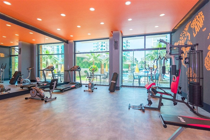 مجمع بخدمات 5 نجوم - قريب من البحر - شقة غرفة وصالة - مهموتلار / الانيا 