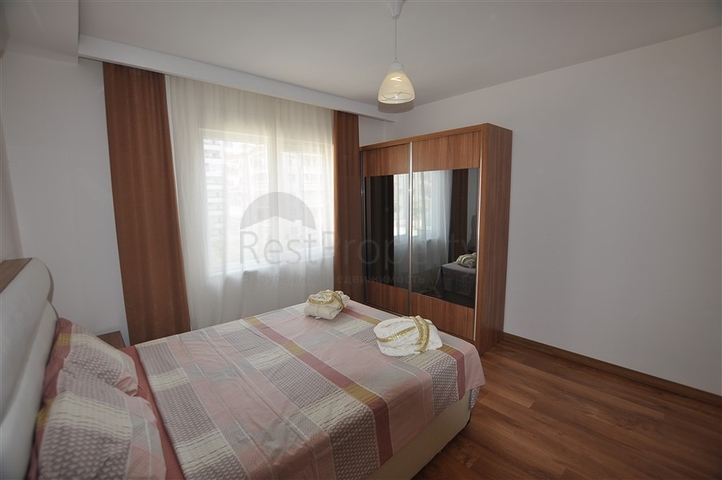 شقة مؤثثة - تصميم 1+1 - ضمن مجمع سكني - مهموتلار / الانيا