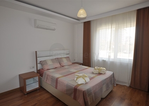 شقة مؤثثة - تصميم 1+1 - ضمن مجمع سكني - مهموتلار / الانيا