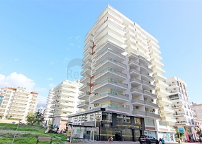 شقة مؤثثة - تصميم 1+1 - ضمن مجمع سكني - مهموتلار / الانيا