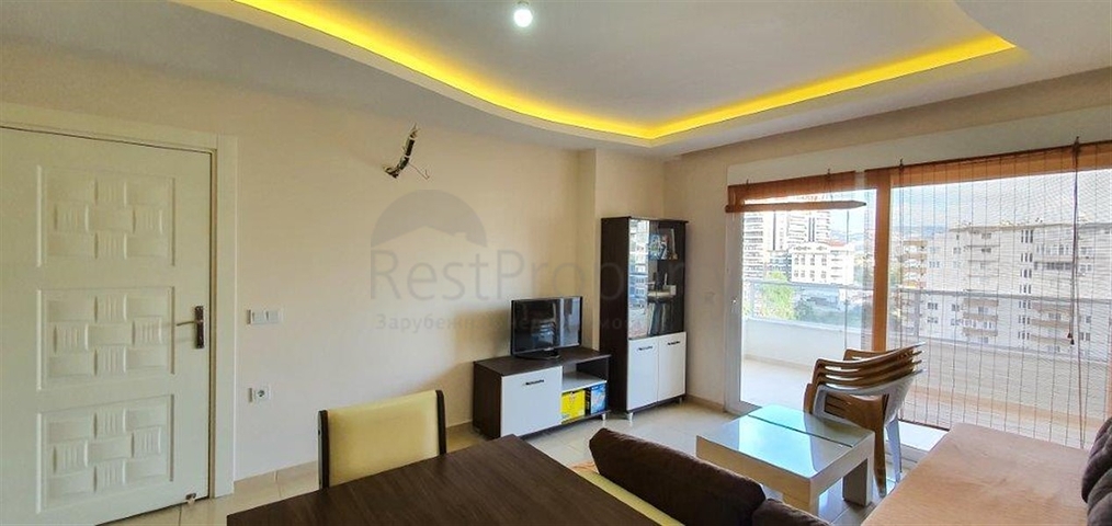 شقة مفروشة غرفة وصالة - ضمن مجمع سكني - مهموتلار / الانيا 