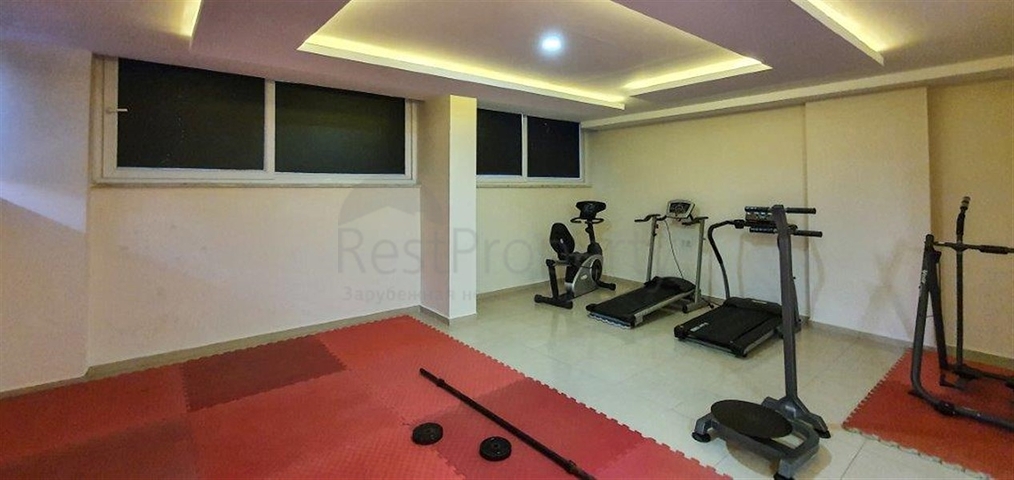 شقة مفروشة غرفة وصالة - ضمن مجمع سكني - مهموتلار / الانيا 