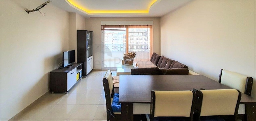 شقة مفروشة غرفة وصالة - ضمن مجمع سكني - مهموتلار / الانيا 