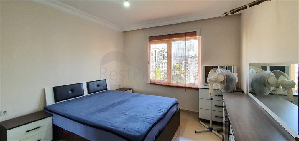 شقة مفروشة غرفة وصالة - ضمن مجمع سكني - مهموتلار / الانيا 