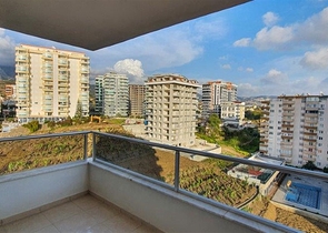 شقة مفروشة غرفة وصالة - ضمن مجمع سكني - مهموتلار / الانيا 