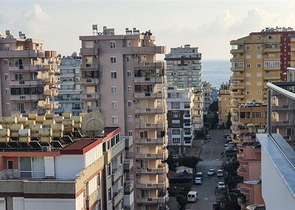 شقة مفروشة غرفة وصالة - ضمن مجمع سكني - مهموتلار / الانيا 