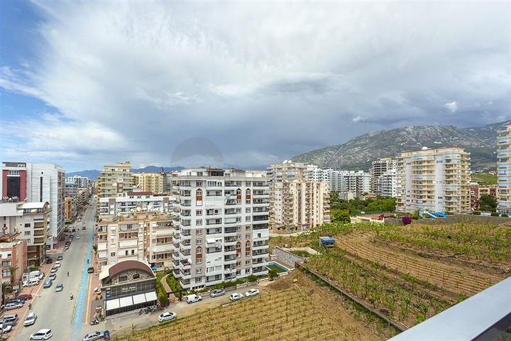 شقة عائلية  -4 غرف وصالة- مطبخ منفصل - مجمع سكني حديث - مهموتلار /الانيا 