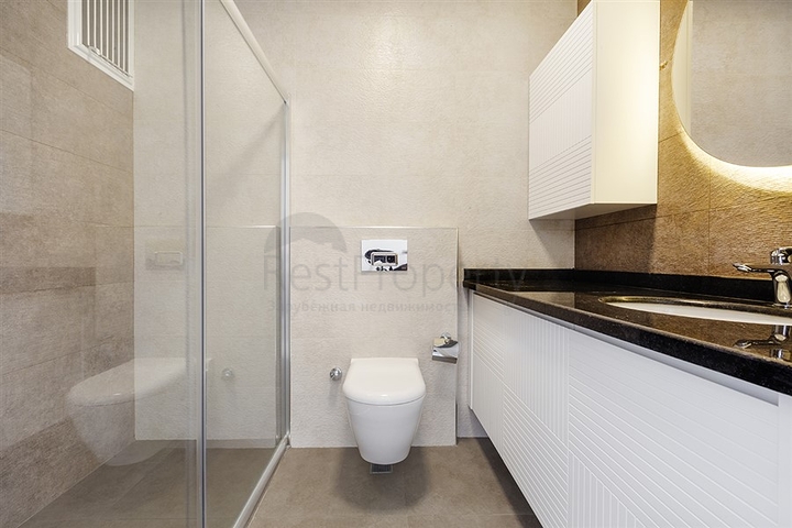 شقة عائلية  -4 غرف وصالة- مطبخ منفصل - مجمع سكني حديث - مهموتلار /الانيا 