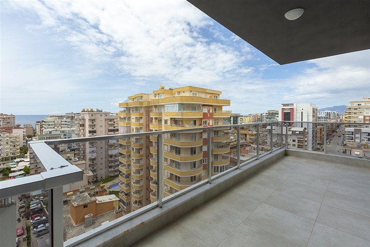 شقة عائلية  -4 غرف وصالة- مطبخ منفصل - مجمع سكني حديث - مهموتلار /الانيا 