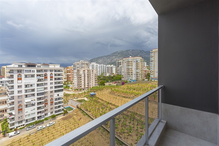 شقة عائلية  -4 غرف وصالة- مطبخ منفصل - مجمع سكني حديث - مهموتلار /الانيا 