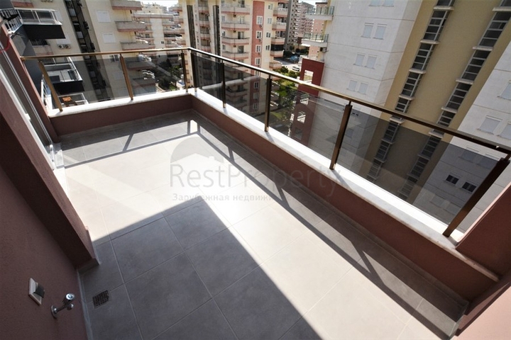 تصميم فاخر - طابق مرتفع - شقة غرفتين وصالة مفروشة - مهموتلار / الانيا 