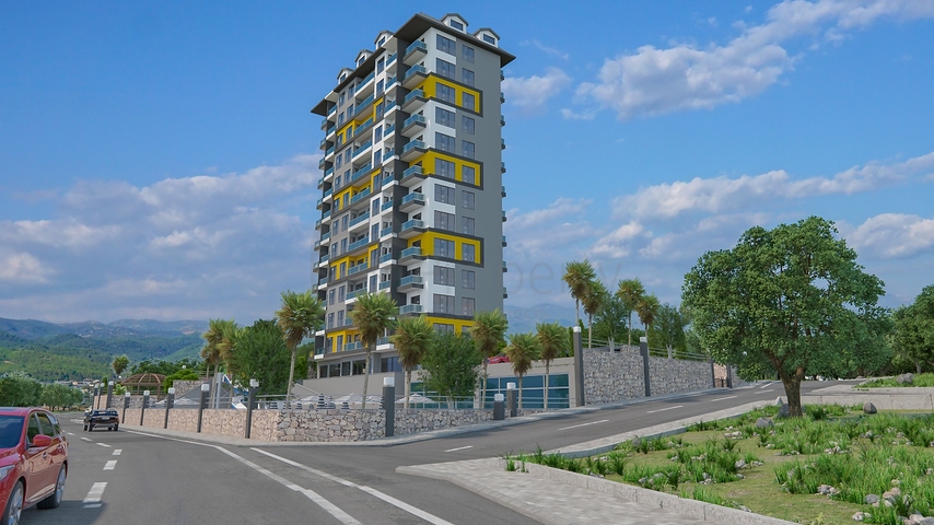 بالاقساط وبدون فوائد - شقق متنوعة ضمن مجمع سكني يضم كافة الخدمات - مهموتلار /الانيا 