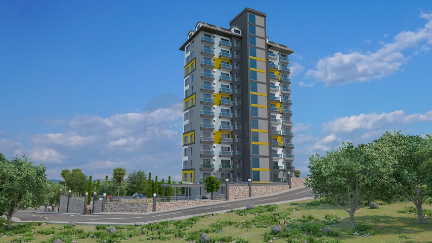 بالاقساط وبدون فوائد - شقق متنوعة ضمن مجمع سكني يضم كافة الخدمات - مهموتلار /الانيا 