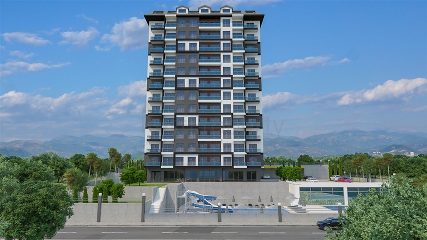 بالاقساط وبدون فوائد - شقق متنوعة ضمن مجمع سكني يضم كافة الخدمات - مهموتلار /الانيا 