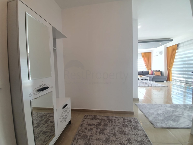 مجمع سكني حديث وقريب من البحر - شقة واسعة 1+1 - مفروشة - في مهموتلار / الانيا 