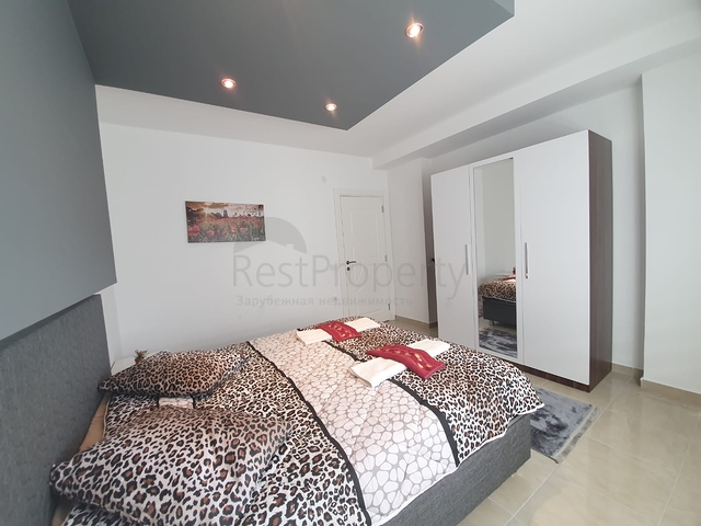 مجمع سكني حديث وقريب من البحر - شقة واسعة 1+1 - مفروشة - في مهموتلار / الانيا 