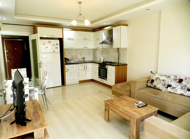 شقة بغرفة نوم واحدة مع أثاث في ليمان 800 م على البحر