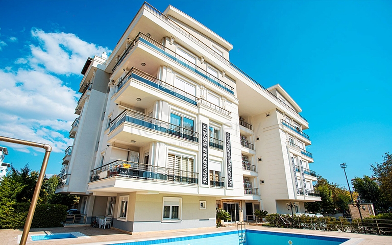 شقة بغرفة نوم واحدة مع أثاث في ليمان 800 م على البحر