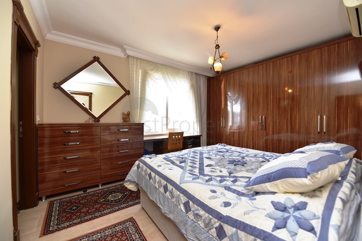 اطلالة بحر - شقة عائلية غرفتين وصالة - مهموتلار / الانيا 