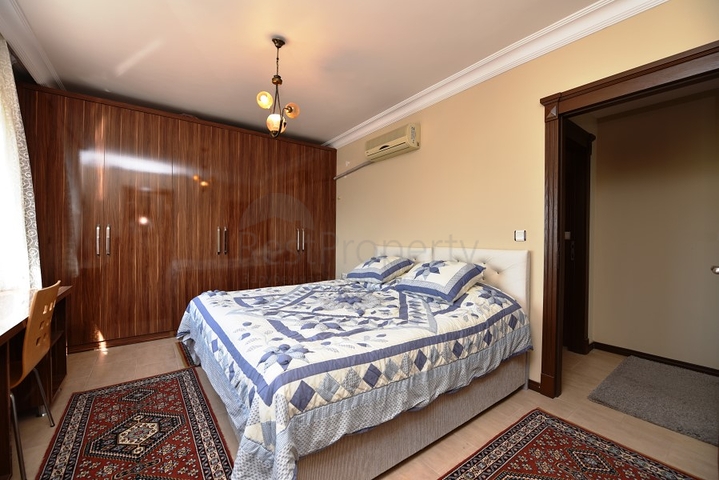 اطلالة بحر - شقة عائلية غرفتين وصالة - مهموتلار / الانيا 