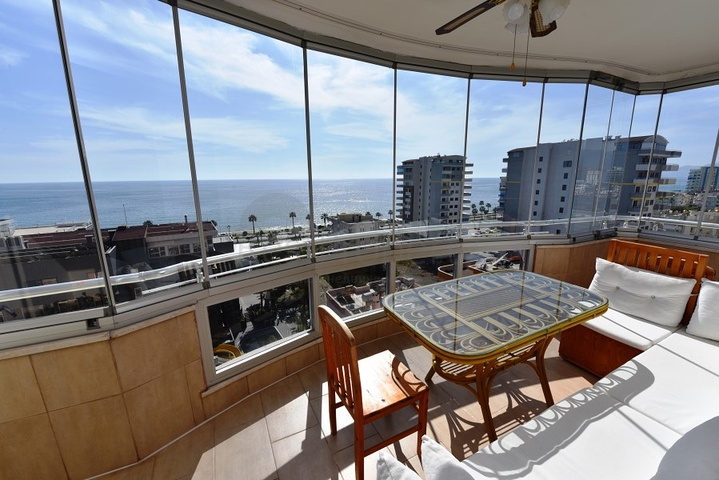 اطلالة بحر - شقة عائلية غرفتين وصالة - مهموتلار / الانيا 