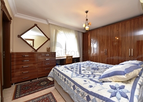 اطلالة بحر - شقة عائلية غرفتين وصالة - مهموتلار / الانيا 