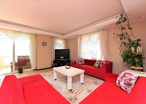 اطلالة بحر - شقة عائلية غرفتين وصالة - مهموتلار / الانيا 