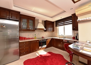 اطلالة بحر - شقة عائلية غرفتين وصالة - مهموتلار / الانيا 