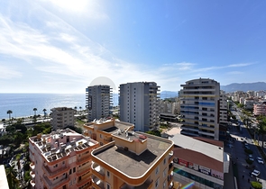 اطلالة بحر - شقة عائلية غرفتين وصالة - مهموتلار / الانيا 