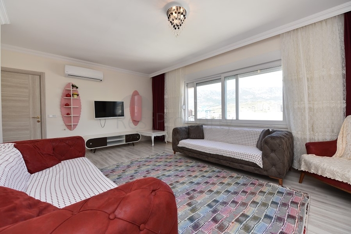 باطلالة بحر - دوبلكس 4 غرف - مفروشة - في مهموتلار / الانيا 