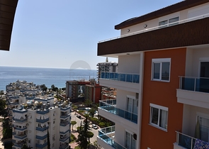 باطلالة بحر - دوبلكس 4 غرف - مفروشة - في مهموتلار / الانيا 