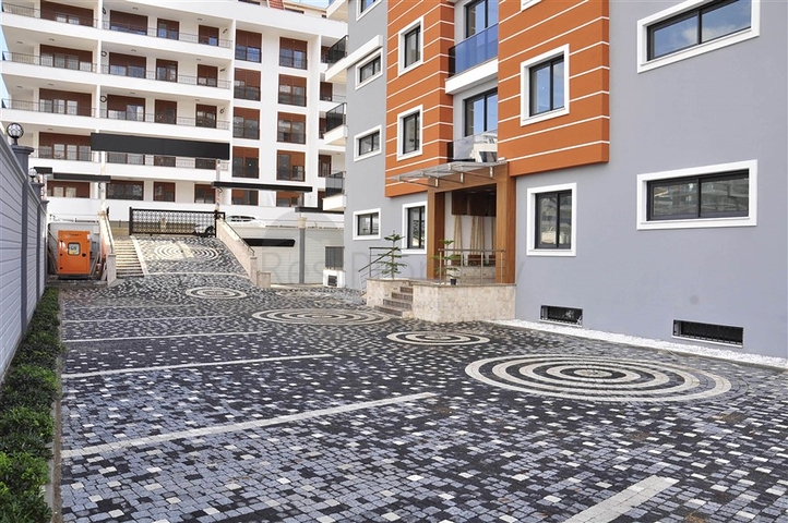 حديقة دوبلكس - غرفتين وصالة - مجمع حديث مع اطلالة بحر - كاستل / الانيا 