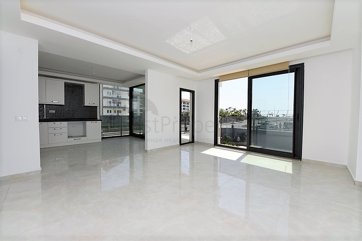 حديقة دوبلكس - غرفتين وصالة - مجمع حديث مع اطلالة بحر - كاستل / الانيا 