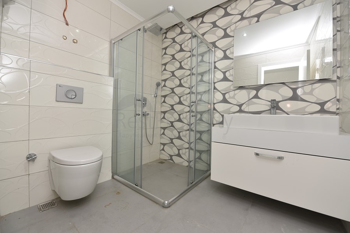 حديقة دوبلكس - غرفتين وصالة - مجمع حديث مع اطلالة بحر - كاستل / الانيا 