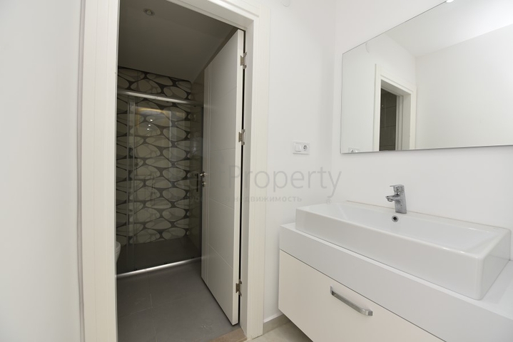 حديقة دوبلكس - غرفتين وصالة - مجمع حديث مع اطلالة بحر - كاستل / الانيا 