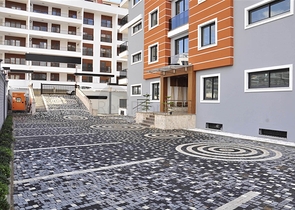 حديقة دوبلكس - غرفتين وصالة - مجمع حديث مع اطلالة بحر - كاستل / الانيا 