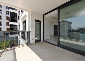 حديقة دوبلكس - غرفتين وصالة - مجمع حديث مع اطلالة بحر - كاستل / الانيا 