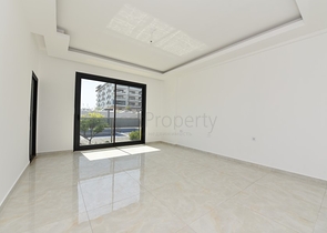 حديقة دوبلكس - غرفتين وصالة - مجمع حديث مع اطلالة بحر - كاستل / الانيا 