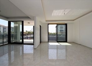 حديقة دوبلكس - غرفتين وصالة - مجمع حديث مع اطلالة بحر - كاستل / الانيا 