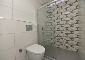 حديقة دوبلكس - غرفتين وصالة - مجمع حديث مع اطلالة بحر - كاستل / الانيا 