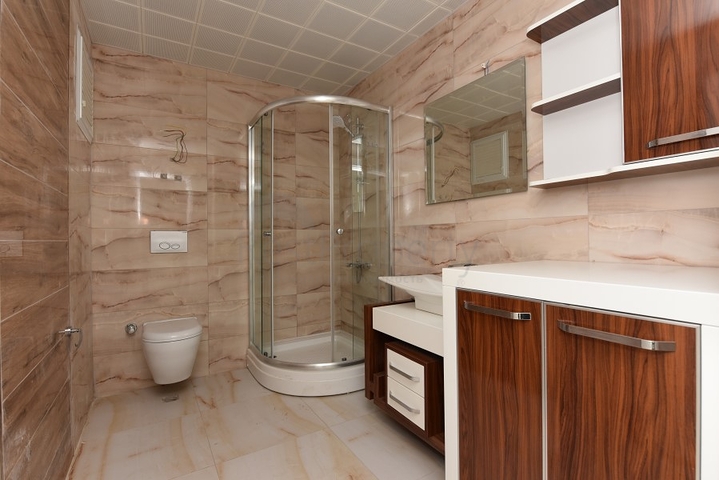 طابق مرتفع - مجمع فاخر - شقة غرفة وصالة - مهموتلار / الانيا 