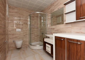 طابق مرتفع - مجمع فاخر - شقة غرفة وصالة - مهموتلار / الانيا 