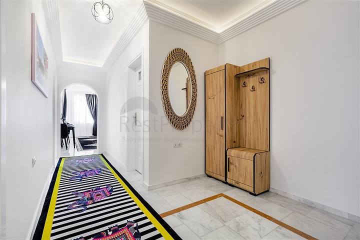 شقة واسعة - غرفتين وصالة مفروشة  مع مطبخ منفصل - مهموتلار / الانيا