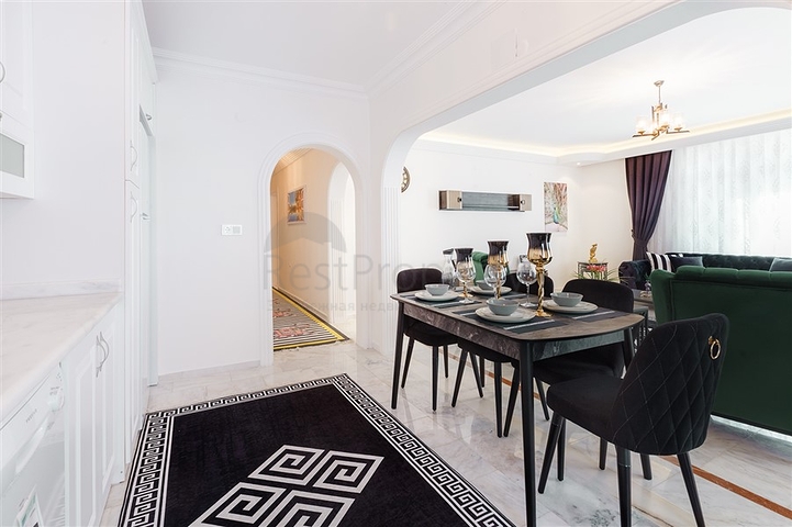 شقة واسعة - غرفتين وصالة مفروشة  مع مطبخ منفصل - مهموتلار / الانيا