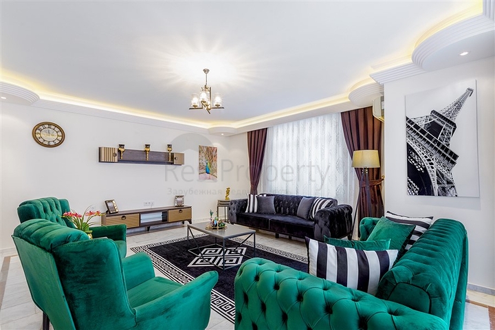 شقة واسعة - غرفتين وصالة مفروشة  مع مطبخ منفصل - مهموتلار / الانيا