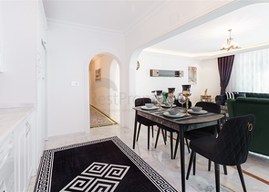 شقة واسعة - غرفتين وصالة مفروشة  مع مطبخ منفصل - مهموتلار / الانيا