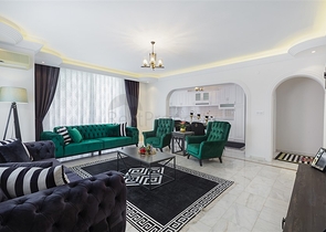 شقة واسعة - غرفتين وصالة مفروشة  مع مطبخ منفصل - مهموتلار / الانيا